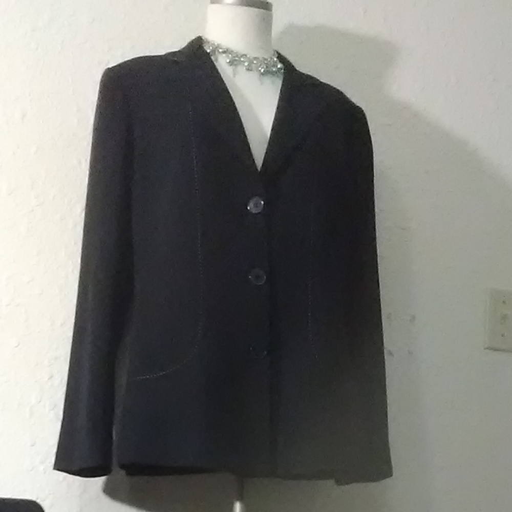 Jessica McClintock black suit jacket - Picture 7 of 16